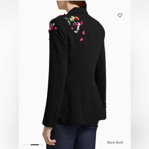 Cinq a Sept Paillette Vines Cheyenne Blazer - Picture 3 of 10